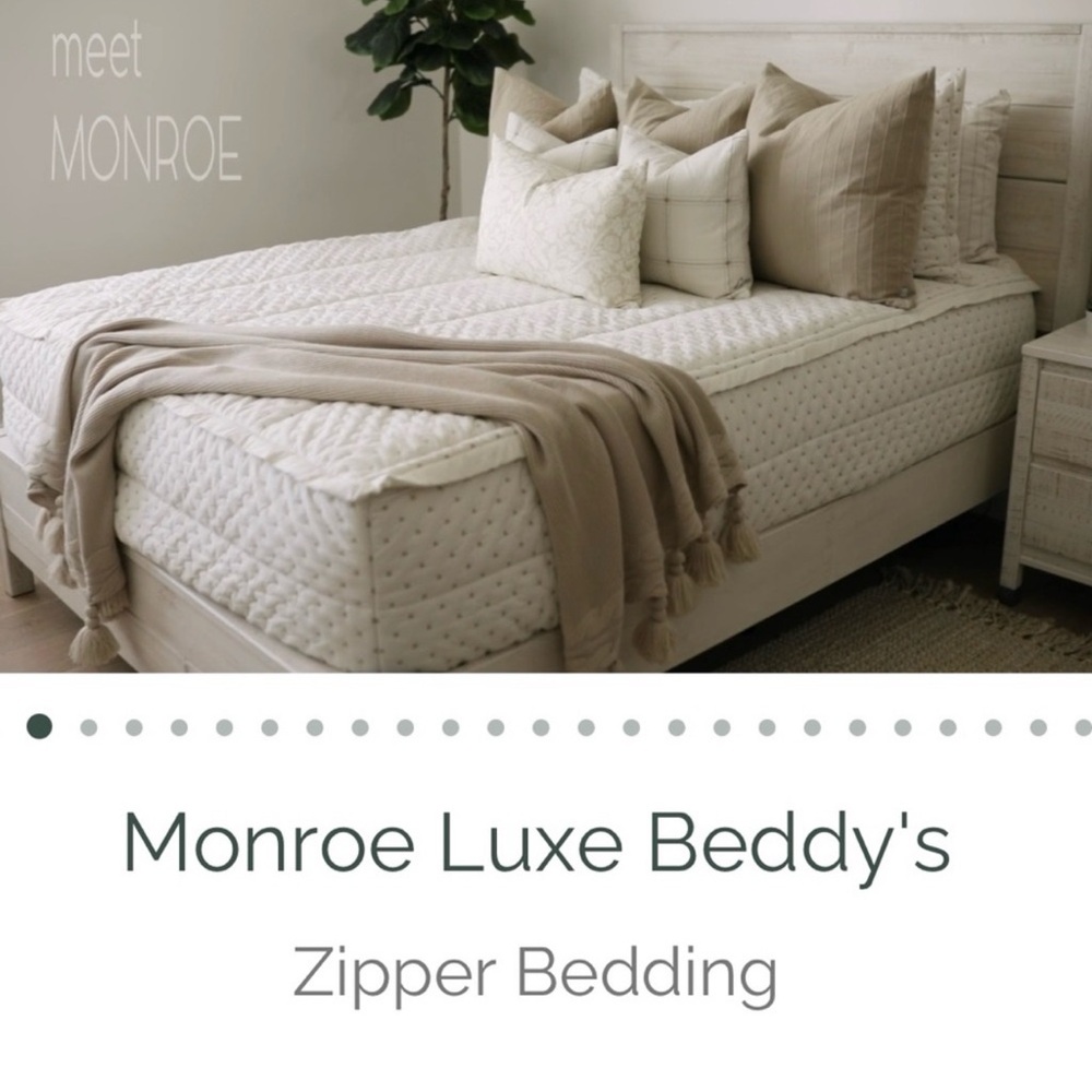 Beddy’s Monroe Luxe- Full Size (color as shown in photo) original zip. - Picture 4 of 8